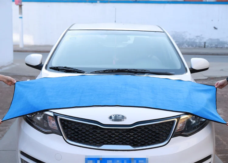 

Car towel special washing towel large coral velvet double layer double color hair 60*160 thick strong water absorption