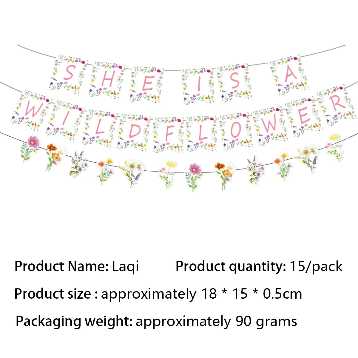 

Бумажная посуда с узором дикого цветка для девочки