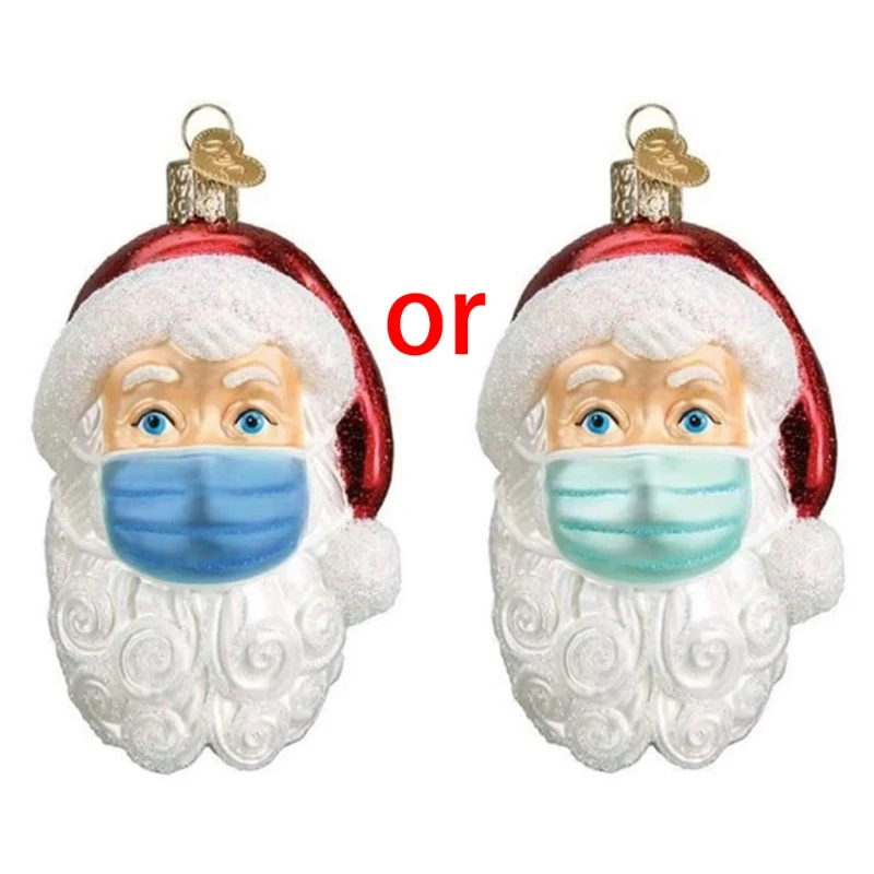 

Santa Claus New Year Natural Resin Christmas Tree Ornaments Pendant Hanging Gift