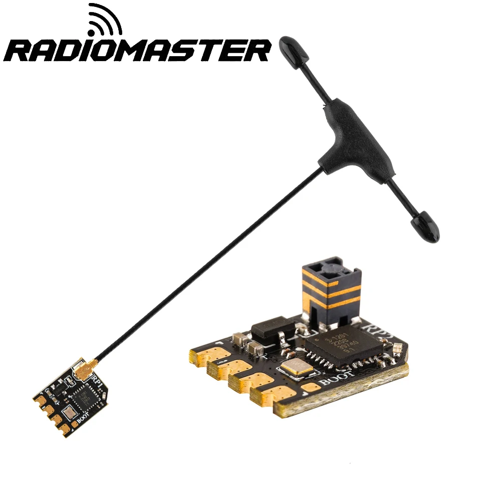 

RadioMaster RP1 RP2 5V 2.4Ghz ExpressLRS ELRS Nano Receiver Compatible With TX16S TX12 ZORRO ELRS Radio Transmitter For RC Drone