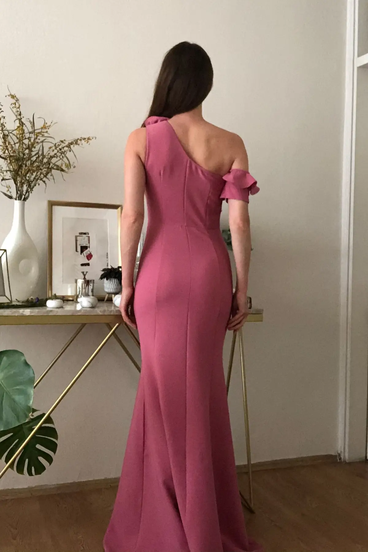 

Trendyol Shoulder Detail Evening Dress & Prom Gown TPRSS20AE0246