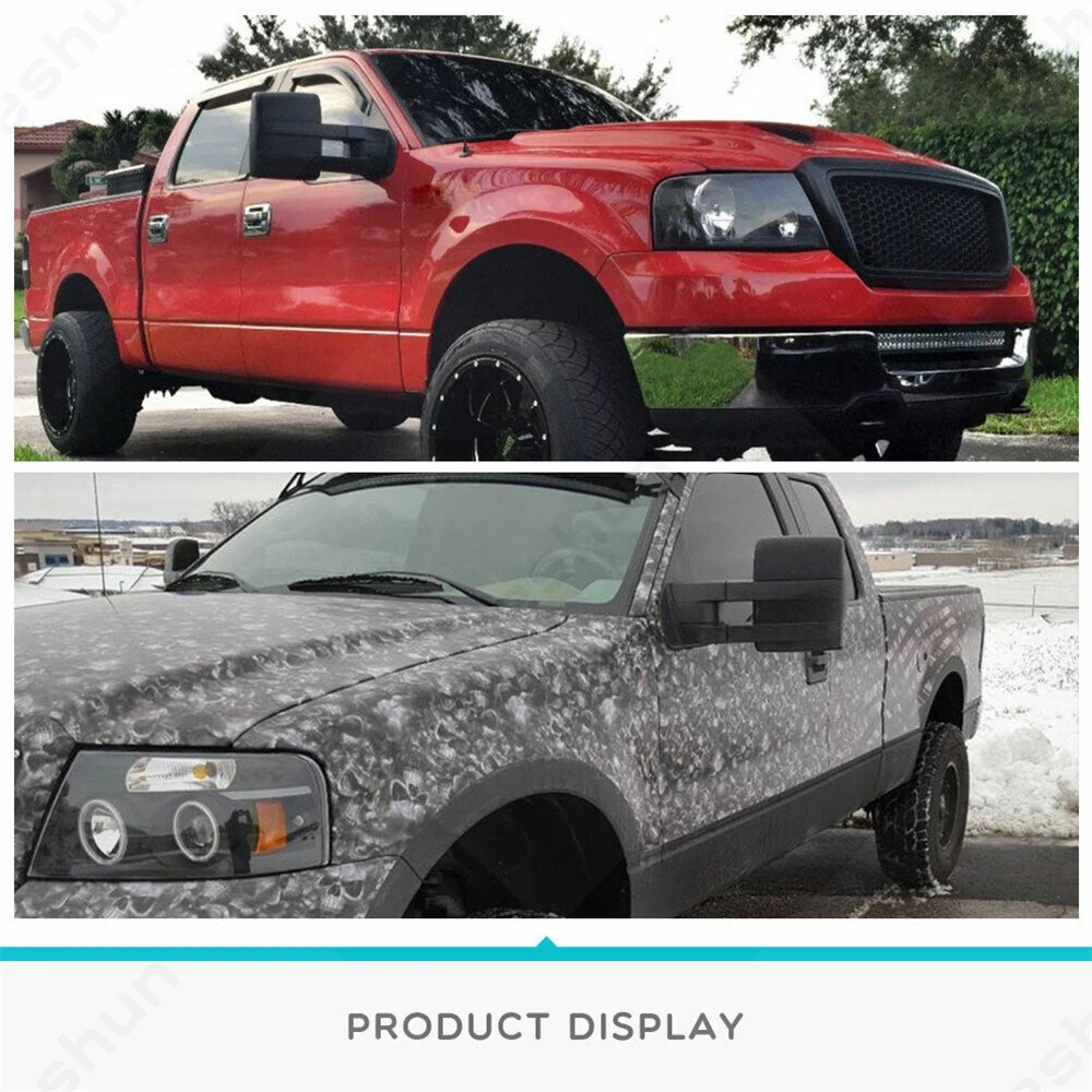 Раздвижное буксировочное зеркало для 2007 2008 2009 2010-2014 Ford F-150 Series F150 Raptor боковое с