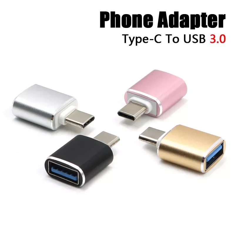 

OTG Adapter USB 3.0 Type C Adapter for Macbook 13 U Disk Connector Mouse Keyboard USB Disk Flash P40 P30