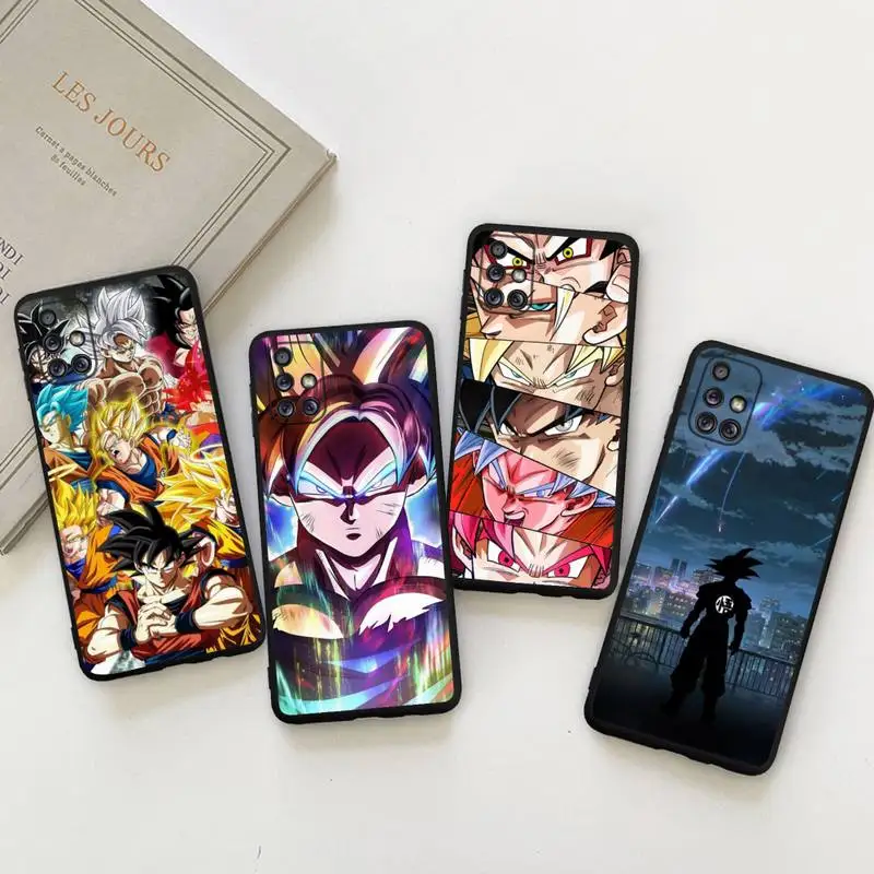 

Dragon Ball Son Anime goku Phone Case For Samsung Galaxy A73 A53 A13 A03S A52 A72 A12 A81 A30 A32 A50 A80 A71 A51 A31 5G
