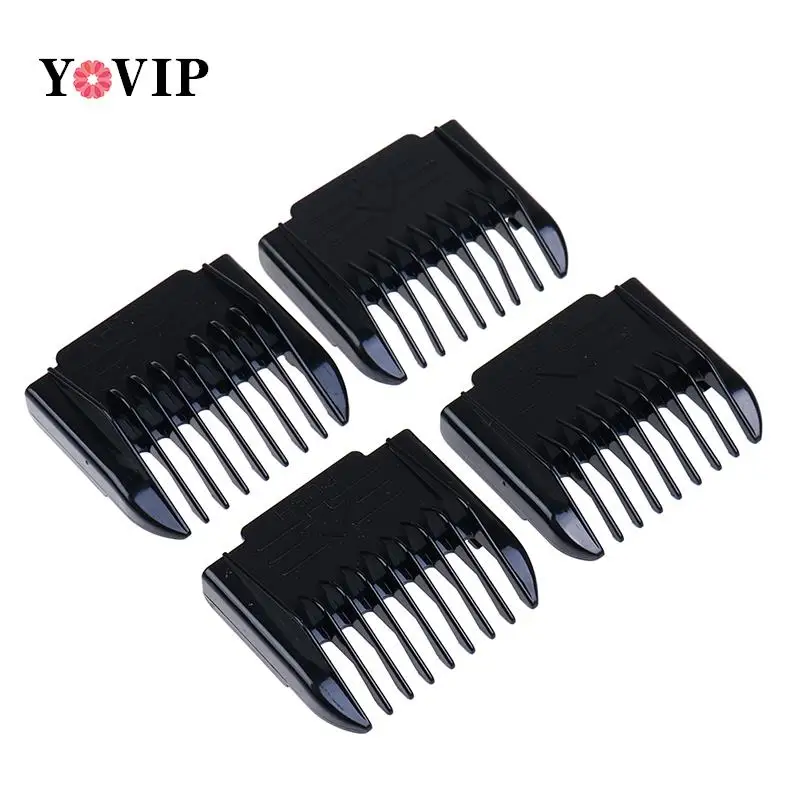 4 Pcs Guide Combs Hair Trimmer Clipper Limit Comb Cutting Guide Replacement Tool Attachment Size Barber Replacement