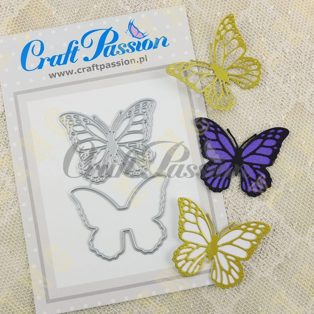 

Butterfly Metal Cutting Dies Scrapbook Diary Decoration Stencil Embossing Template Diy Greeting Card Handmade 2023 New Arrival