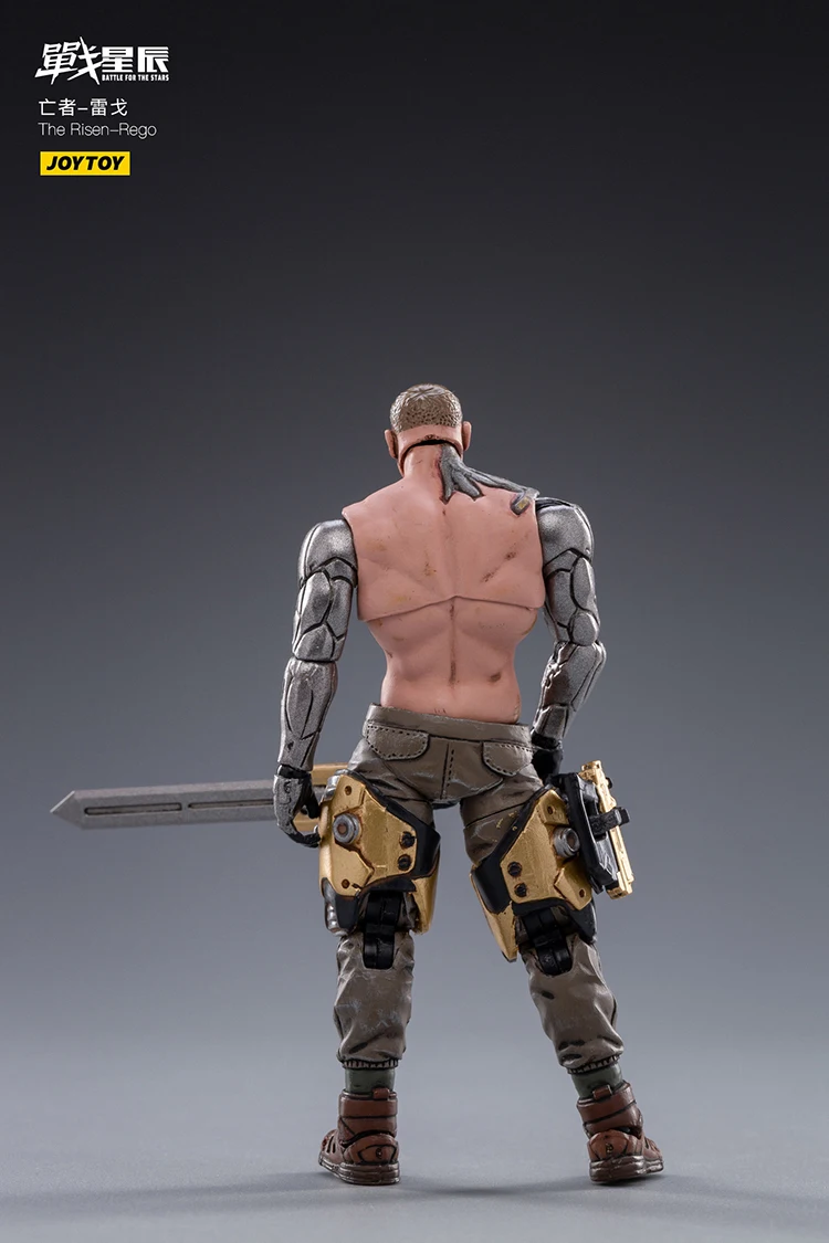 Полноразмерная фигурка JOYTOY 1:18, «Звезды Битвы», «поднятый»-Rego, 3,75 дюйма, модель 10,5 см