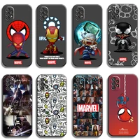 marvel avengers phone cases for samsung galaxy a31 a32 a51 a71 a52 a72 4g 5g a11 a21s a20 a22 4g coque funda back cover