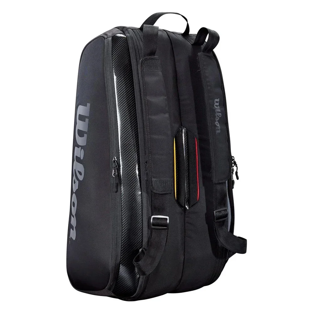 Wilson Super Tour Pro Staff 9-пакет теннисная сумка с тонкой вязкой покрытием двухэтажный