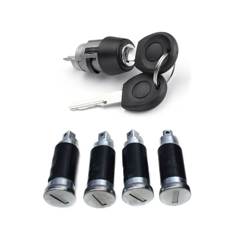 1 комплект переключатель зажигания 4 ствола дверного замка 2 ключа 701837205 для