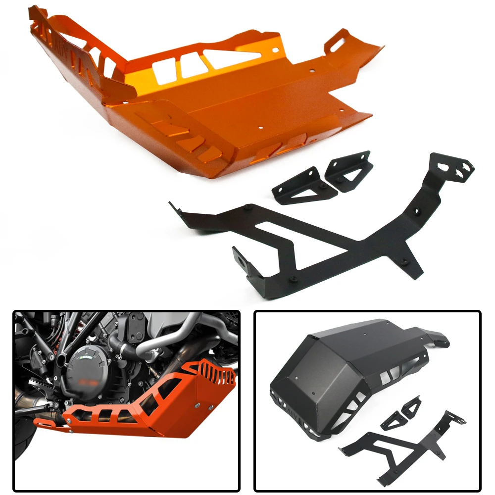 

For 1050 1090 1190 1290 ADV All Years Motorcycle Accessories Lower Engine Cover Protection Skid Plate Chassis Guard
