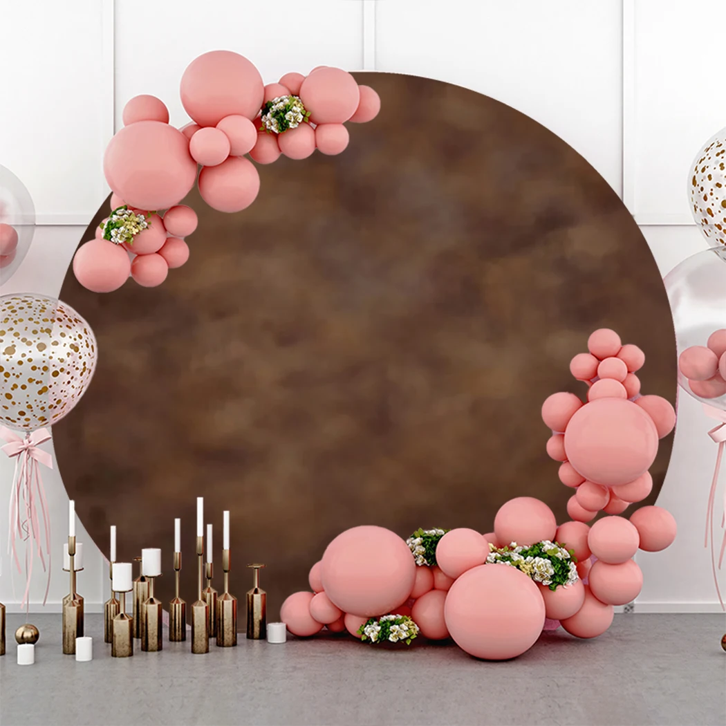 Абстрактный градиентный круглый фон для фотостудии новорожденный ребенок день