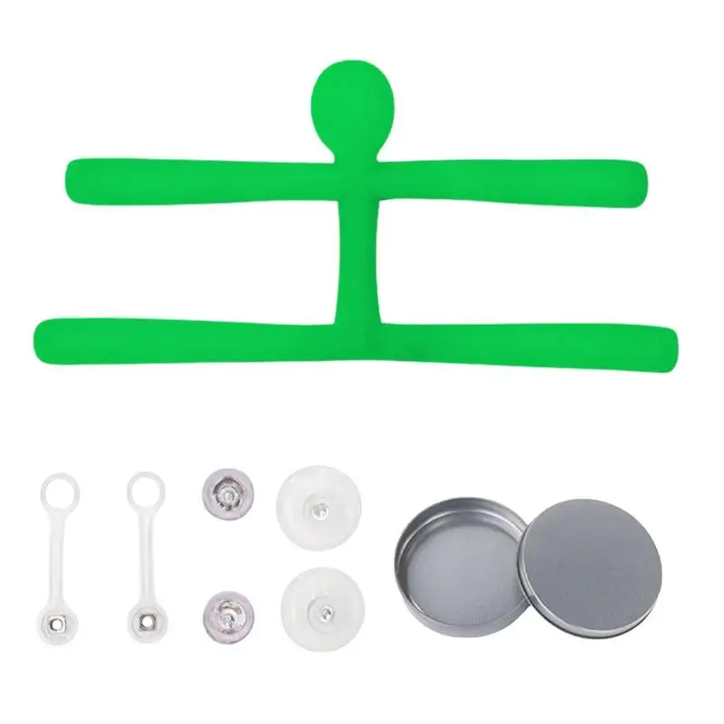 

Magnetic Men Toy Sensory Toys Refrigerator Magnets Magnetic Toys Stress Relief Sensory Gel Interesting DIY Boy Colorful Party