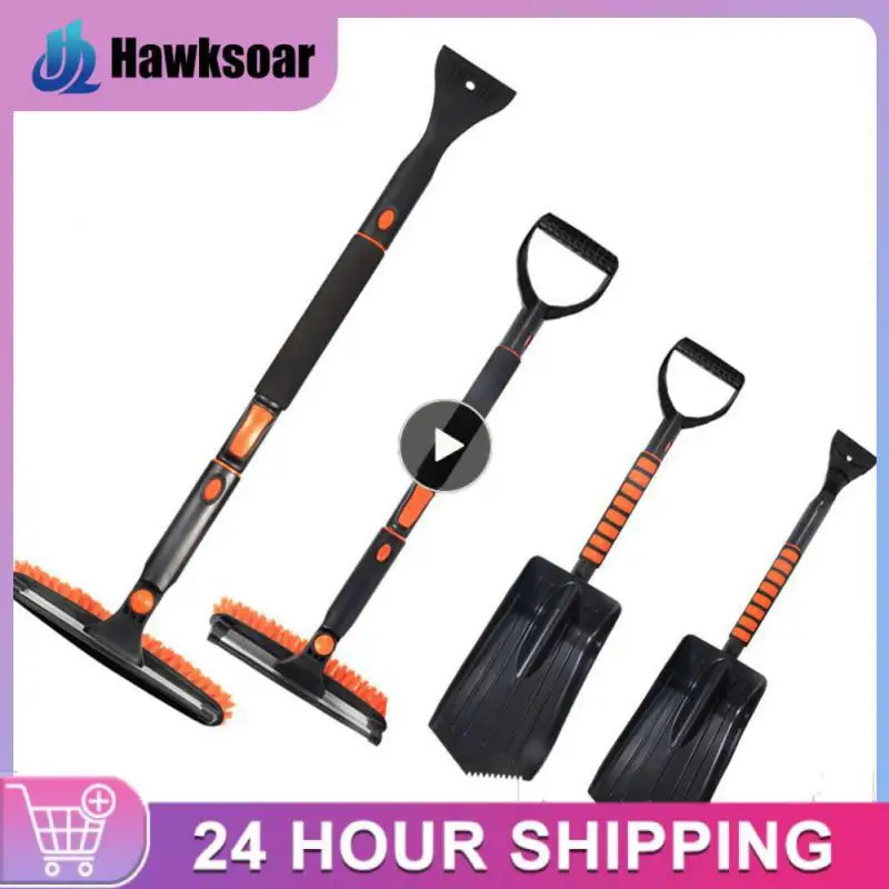 

43x19x13cm Multifunctional Car Defrosting Glass Snow Scraper Effective Car Deicing Shovel Convenient To Operate 1.4kg
