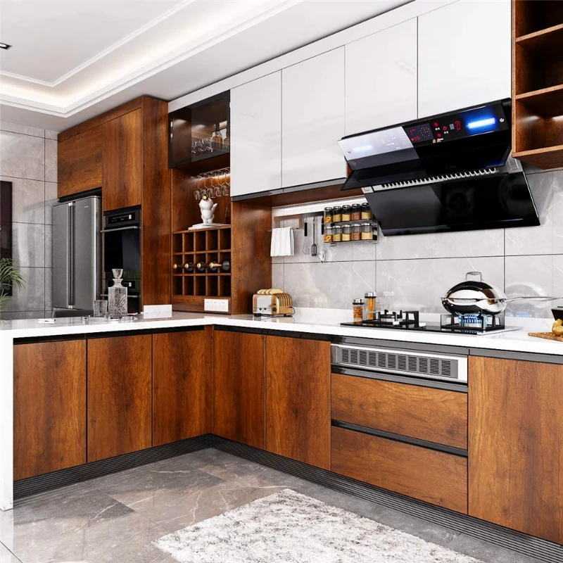

Furniture Stickers Wallpaper Wood Adhesive Waterproof Wall Wallpaper Sitting Room Bedroom Furniture Wallpaper Stickers