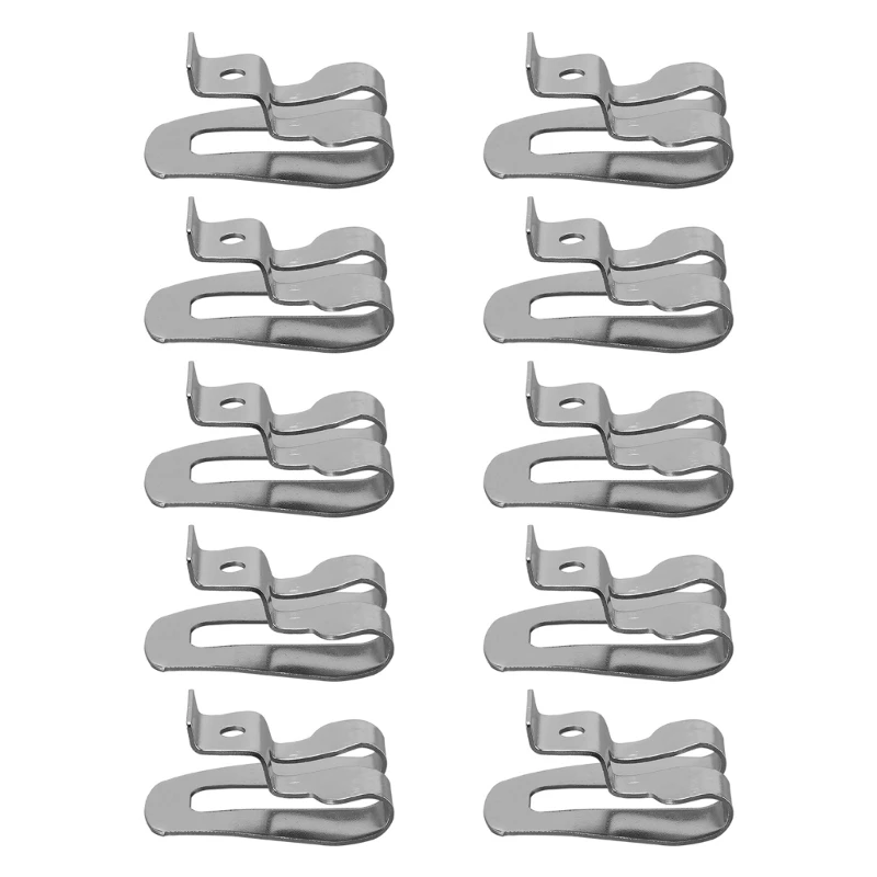 

10Pack Belt Clip Hooks for DEWALT 18V 20V Drill Driver N268241 N169778 DCD980 Portable Tool Belt Hooks Storage