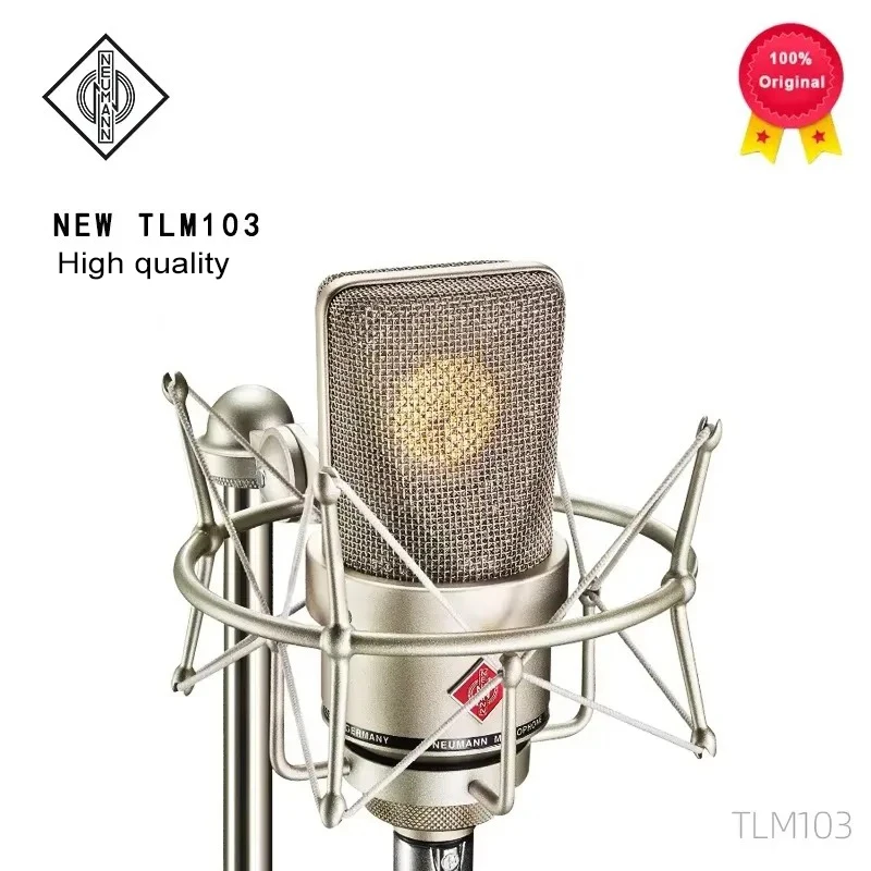 Фото Оригинальное крепление для микрофона NEUMANN TLM 102 NEUMANN TLM 103, совместимое с конденсаторным микрофоном Neumann TLM 103 M147 от SUUNTOK 107 №2
