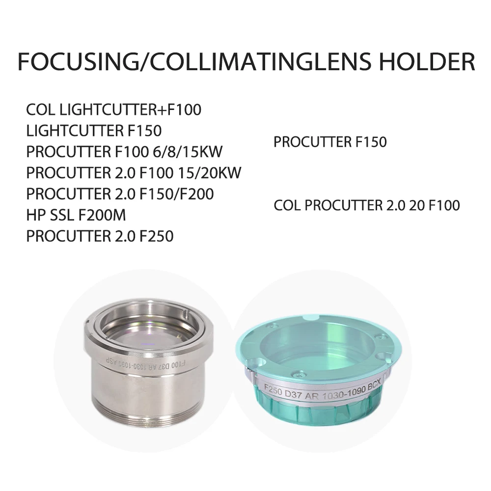 Оригинальная лазерная фокусирующая и коллимационная линза Precitec с держателем D30