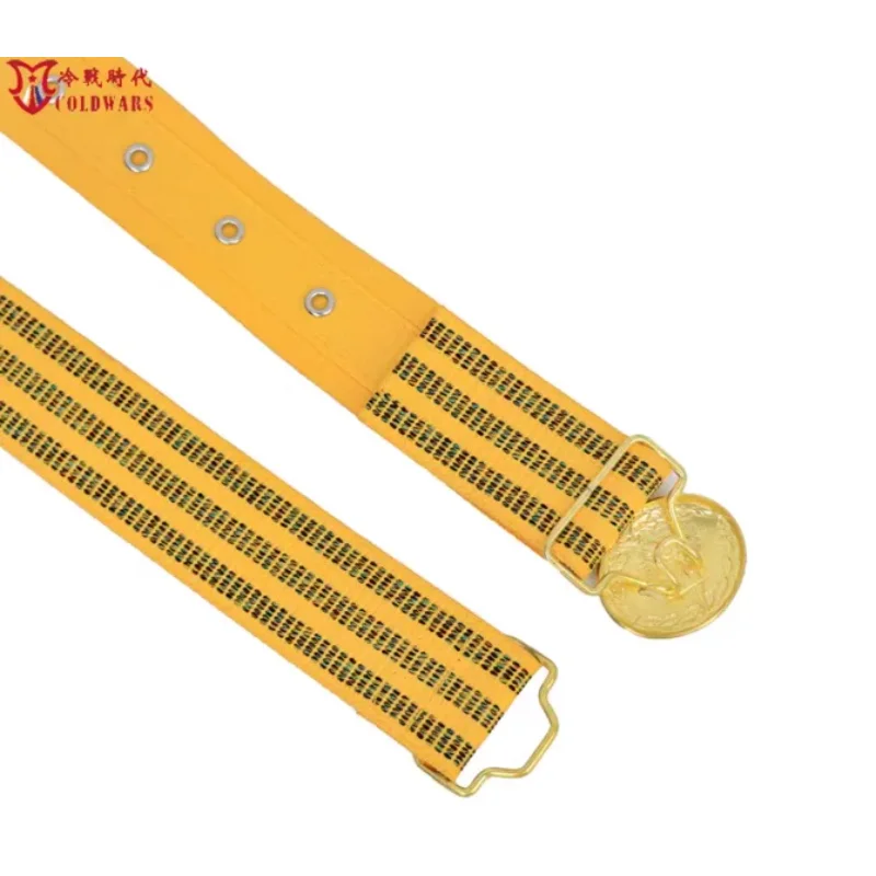 Российский военный официальный ремень 17/21 для офицера с шелковой тканой латунной