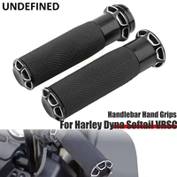 handle black 125mm handlebar hand grips motorcyle aluminum rubber for harley touring flh sportster xl883 1200 dyna softail vrsc