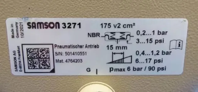 Samson 3730-3 Elektropneumatatische Positioner Met Hart Communicatie Sam Digitale Klaar Пневматистарше Klepstanders