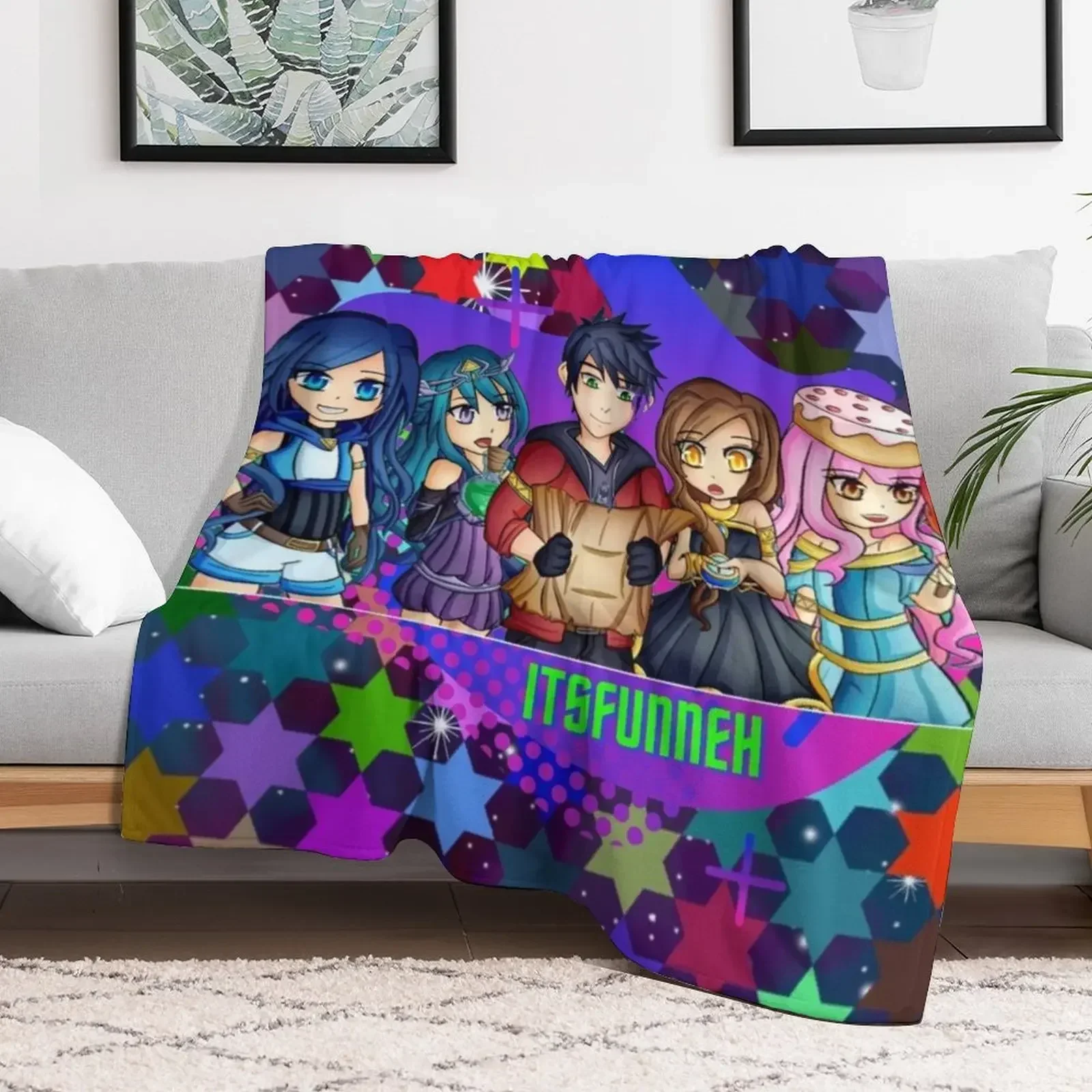 Itsfunneh and the krew звезды пледы свободные модные диваны для диванов одеяла