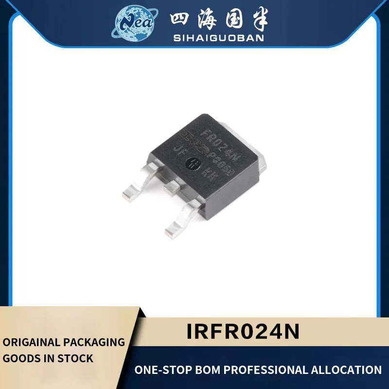 

10PCS Original New IRFR014TRLPBF IRFR014 TO-252 IRFR024NTRPBF IRFR024 MOSFET N-CH 60V/55VDPAK