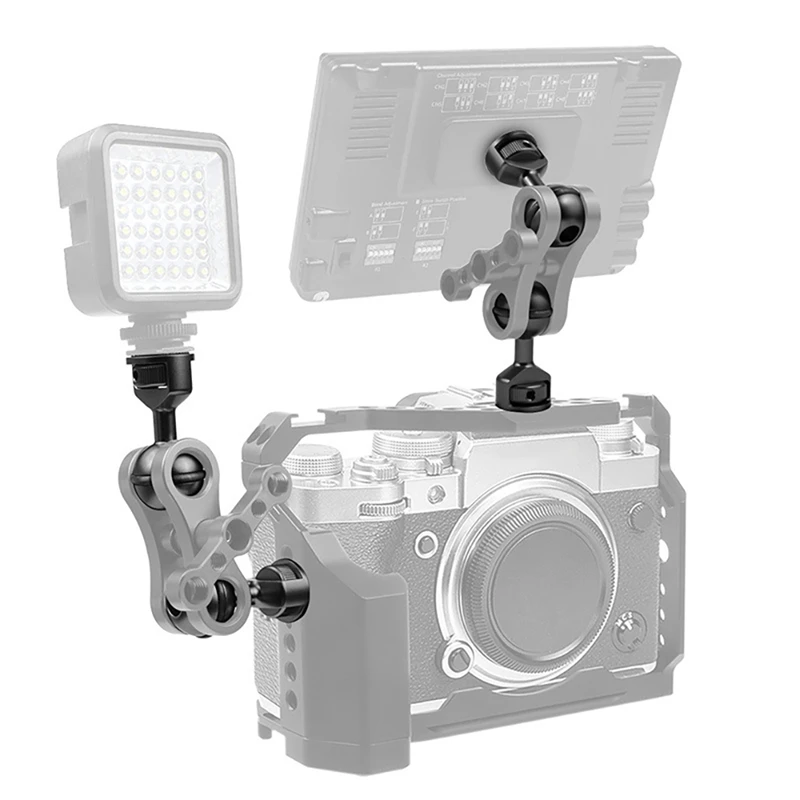 1-дюймовый адаптер с шаровой головкой на винтовое крепление 1/4 вращающийся 360