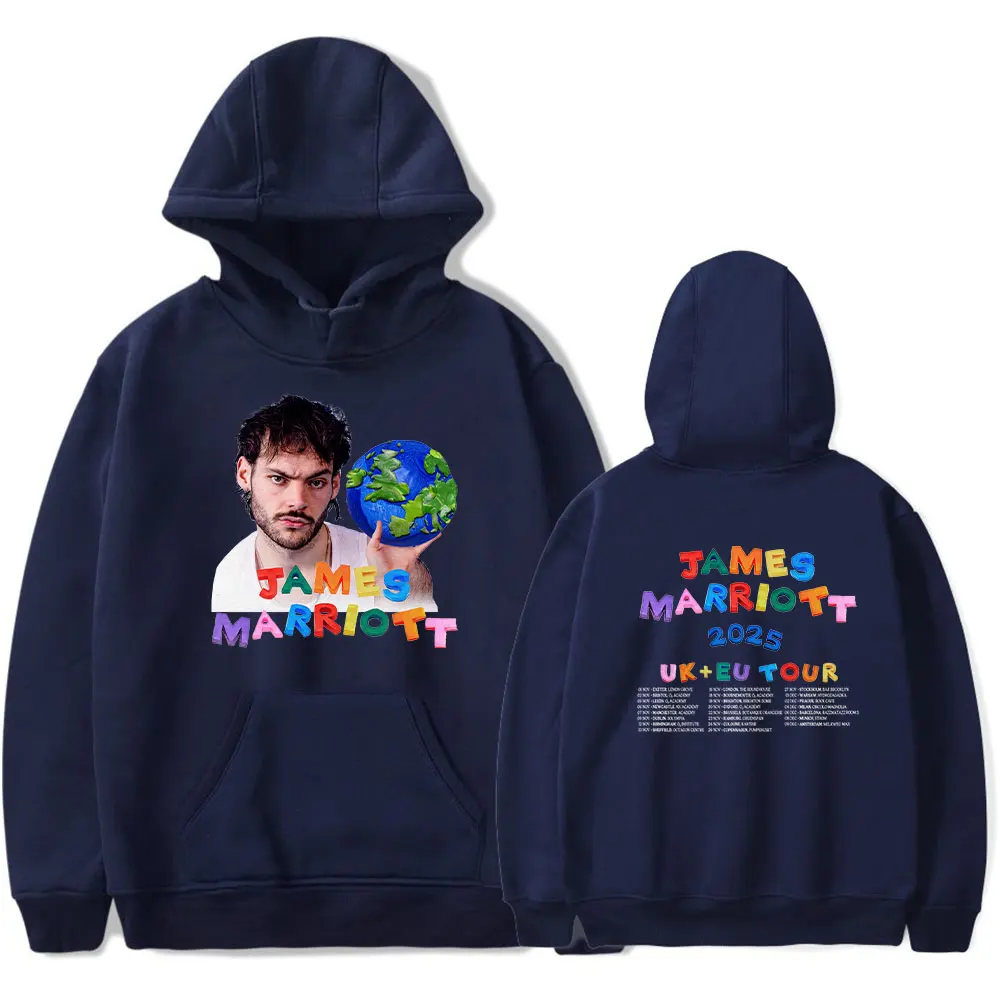Фото Толстовки James Marriott Merch Tour, новые тур-свитшоты, модная повседневная уличная одежда для женщин и мужчин №4