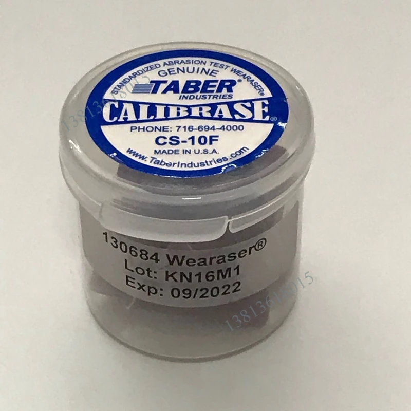 

TABER Grinding Head CS-10 Eraser Wear Test Rubber Strip CS-10F Grinding Strip CS-5 Eraser
