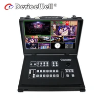 new hot sale hds9106 6 channel portable video mixer