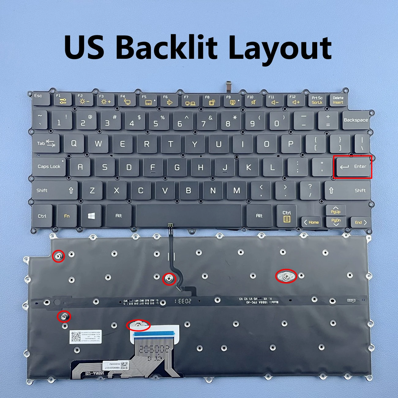 Клавиатура с подсветкой США для LG 13Z980 13Z980-B 13Z980-G 13Z980-M 13Z980-T 13ZD980 13ZD980-B 13ZD980-G 13ZD980-M