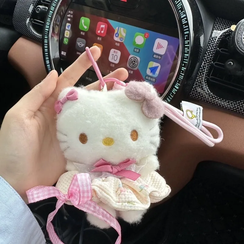 Sanrio Princess Series Hello Kitty автомобиль милый брелок детская школьная сумка кулон аниме