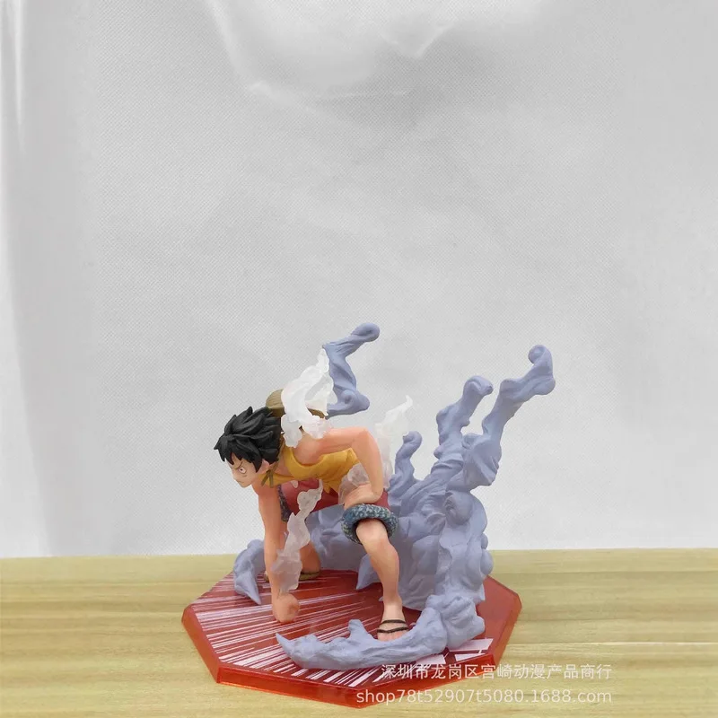 Фото Луффи высшей войны Super Battle Luffy Second Stop Luffy Battle Edition Аниме Модель персонажа Ручная работа Специальные эффекты Украшение рабочего стола №4