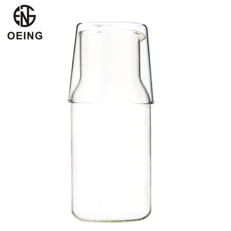 

Прозрачная стеклянная бутылка для горячей и холодной воды, термостойкая