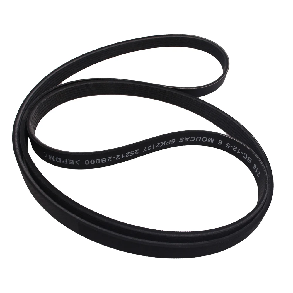 

For Genuine 1.6L OEM 25212-2B000 V-Ribbed Serpentine Drive Fan Belt 252122B000