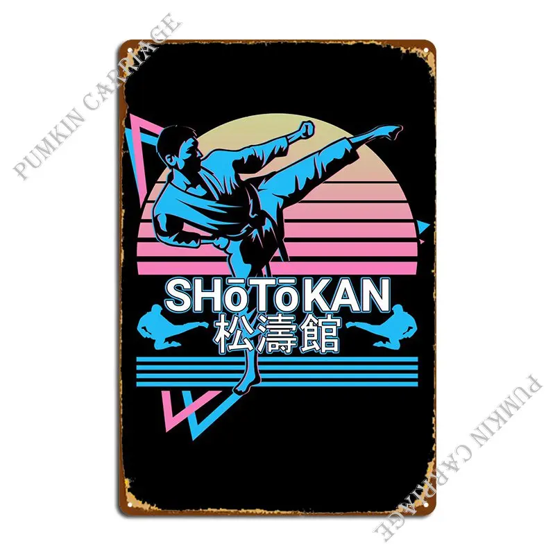 Shotokan Karate ретро металлические знаки клуба забавная роспись клуба жестяной знак постер Shotokan Karate ретро металлические знаки клуба забавная роспись клуба жестяной знак постер