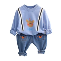 new spring autumn baby clothes suit children boys girls cotton t shirt pants 2pcssets toddler casual costume kids tracksuits