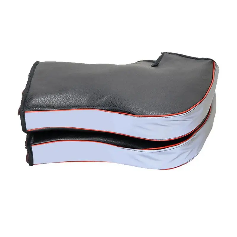 

1 Pair Thicken Motorcycle Handlebar Gloves Windproof Winter Thickened Warm Handlebar Muffs Thermal Cover Glove For Winter Riding