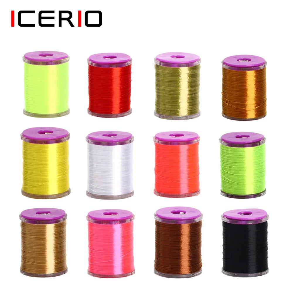 Нейлоновая нить ICERIO 75D/120D для вязания мушек | AliExpress