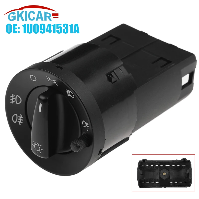 

Переключатель противотуманной фары 1U0941531A 3B0941531A 1C0941531C01C для VW Volkswagen Golf IV Octavia I 1U Audi A3 8L1