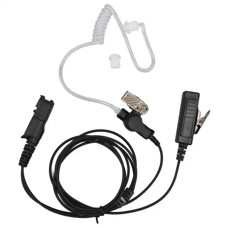 

ACOUSTIC TUBE HEADPHONE PTT with microphone is suitable for XPR3000 XPR3300 XPR3300e XPR3500 XPR3500e two way radio