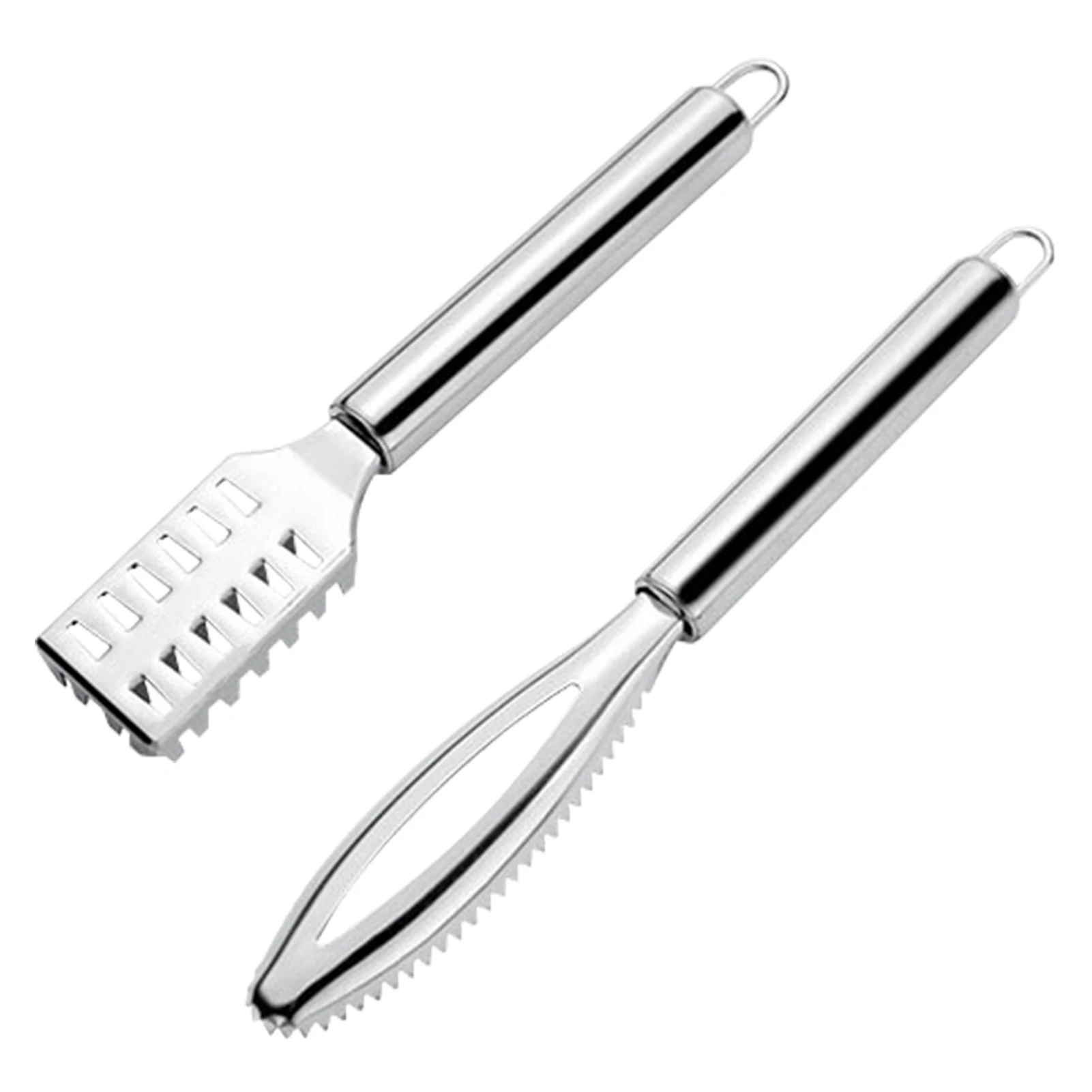 

2 шт., портативная пилка для рыбы, из нержавеющей стали