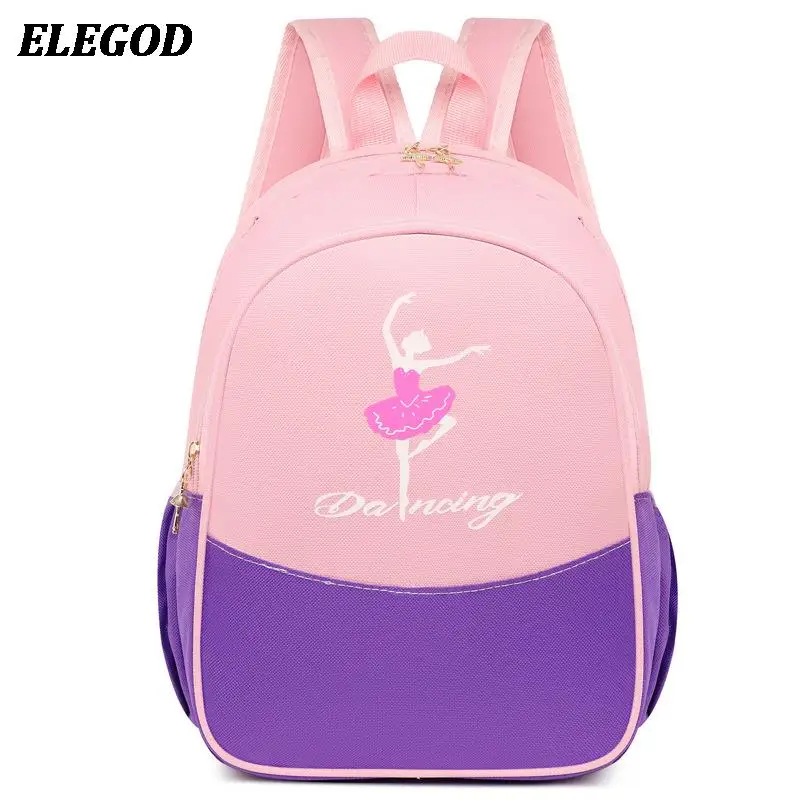 

2023 Girls Dance Bags Gymnastics Yoga Sports Durable Backpack Kids Ballet Latin Tap Jazz Dance Costume Package Bag Schoolbag