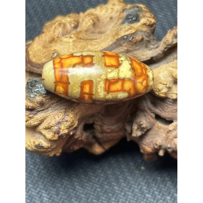 Тибетский агат бусина Дзи чешуя дракона открытая деталь Ваза Далло благородный