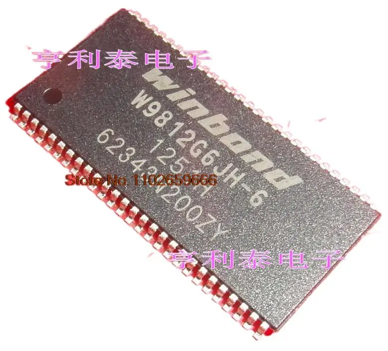 

10PCS/LOT W9812G6JH-6 TSOP54
