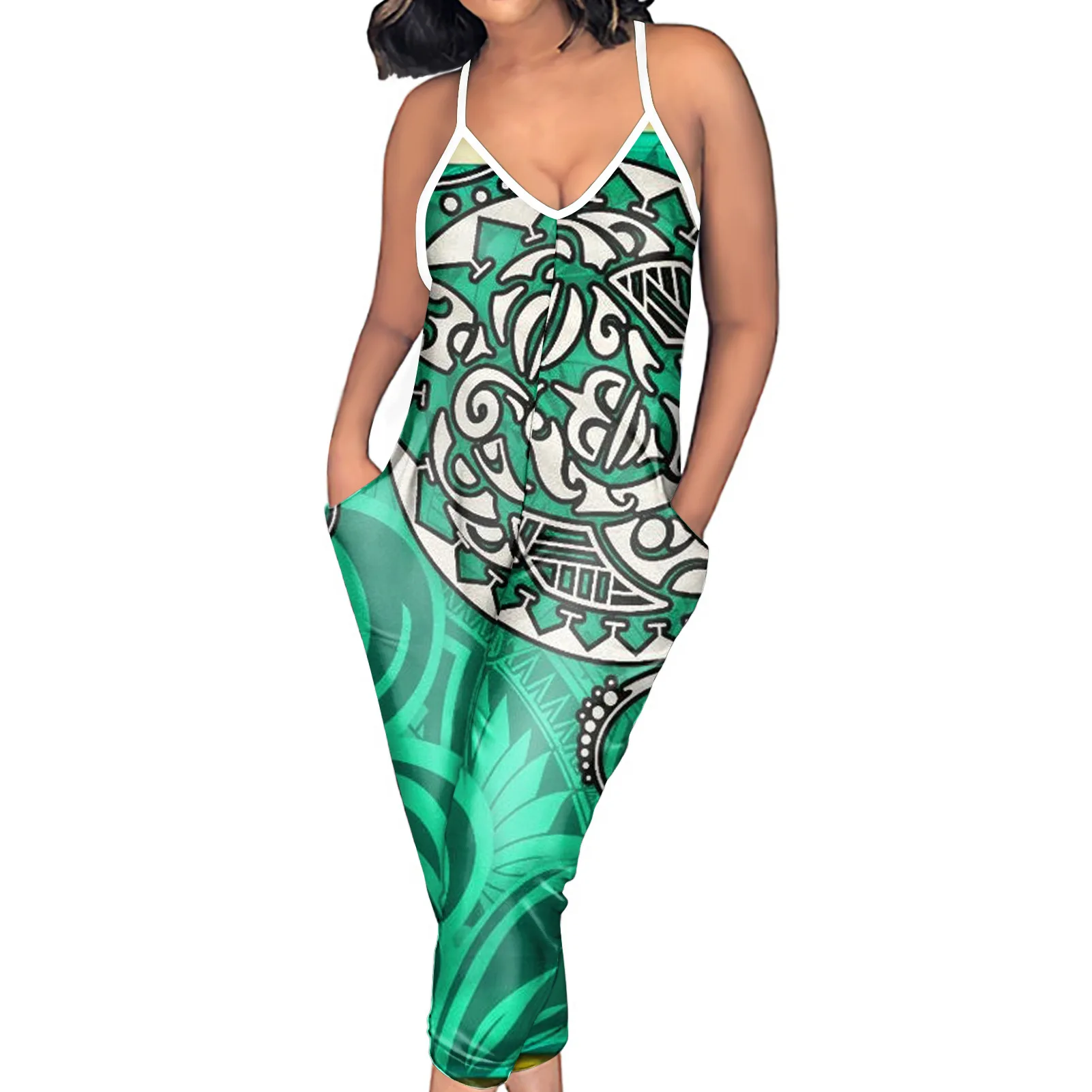 Изготовленные на заказ полукомбинезоны с подлинным рисунком |