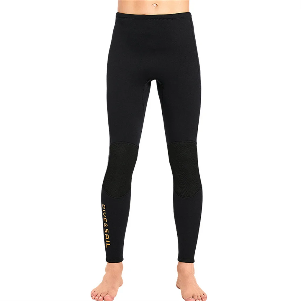 

3mm Diving Jacket Nylon Material Bathing Trunks Strong Sunscreen Slow the Loss of Body Temperature Wetsuit Women Black S
