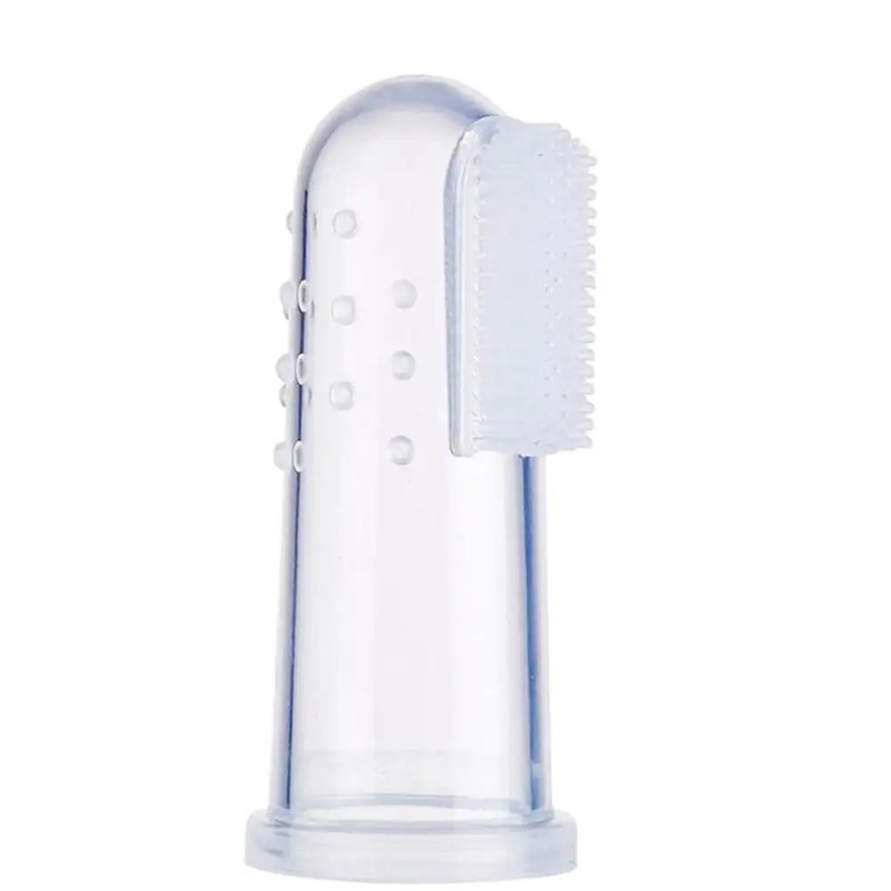 

Dog Toothbrush Pet Finger Toothbrush Dog Toys Environmental Protection Silicone Dogs Cats Clean Teeth Pet supplies wholesale