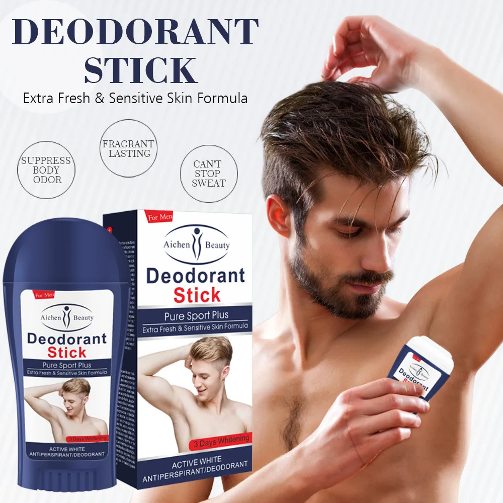 Men's Deodorant Stick Anti Sweat Odor Armpit Sweat 50ml Deodorant Cream Deodorant Antiperspirant Deodorant 50g Deodorant Stick